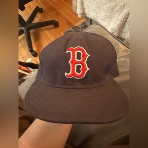 59FIFTY - Classic Red Sox Navy Fitted Ballcap